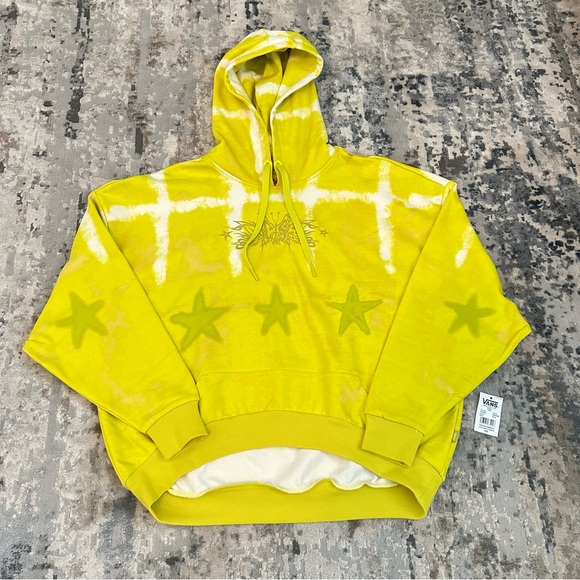 Vans x Collina Strada Oversize French Terry Hoodie in Sulpher Spring, size Xs, M - Picture 9 of 12